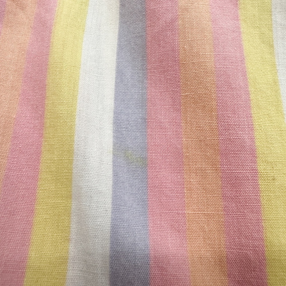 Girls Summer Striped Button Down Top-Sleeveless-Size: 5T Approx. - Picture 5 of 7